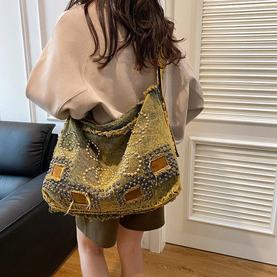 Women Bag Fashion Travel Crossbody Casual Denim New Trend | SAMAG