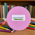Cartoon Name Stickers 30x13mm Waterproof Multicolour - View 2 | SAMAG