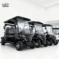 Wholesale CE Export Electric Golf Cart Golf Course Club 2/4/6/8 Seater Off-Road Solar Power Electric Golf Cart