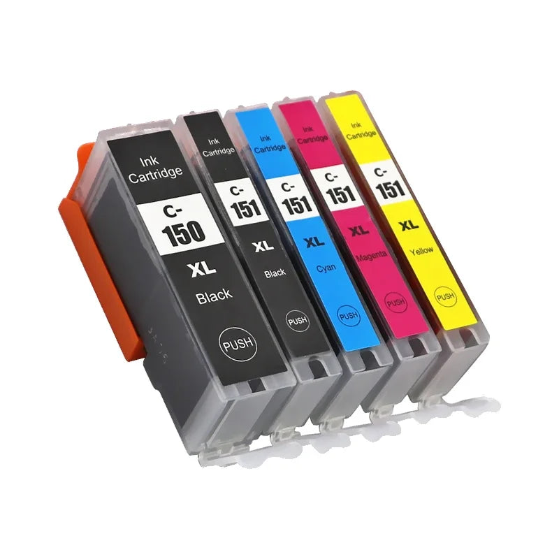 DAT PGI 150 CLI 151 Ink Cartridge For canon PIXMA IP7210 MG5410 MG5510 MG6410 MG6610 MG5610 MX921 MX721 IX6810 PGI150 CLI151