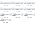 1/2/4 pairs Semicircle No Tie Shoelaces Elastic Sneakers shoelace Metal Lock Lazy Laces for Kid and Adult One size fits all shoe