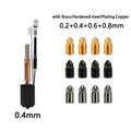 For Anycubic Kobra 3 V2/Kobra 3 V2 Combo Hotend Kit New Upgrade Hotend Ceramic Hotend 3D Printer Brass Hardened Steel Nozzle