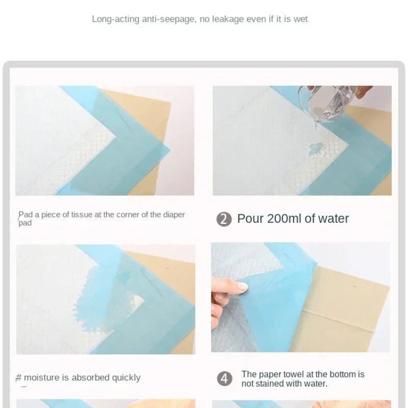 Super Absorbent Pet Diaper Dog Training Pee Pads Disposable Healthy Nappy Mat For Cats Dog Quick-dry