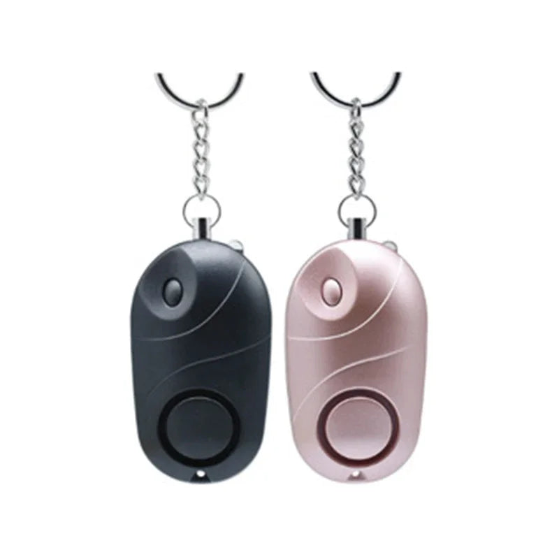Personal Alarm Safe Sound Emergency Self-Defense Security Alarm   Women's Wolf Guard Keychain LED Flashlight For Women Girls Kid