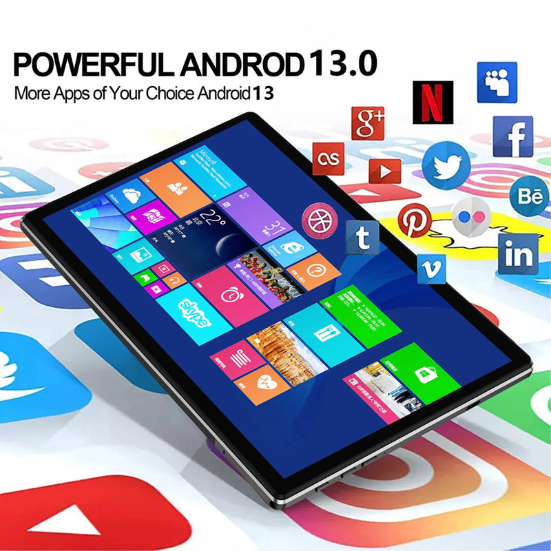 New 10.1 Inch Tablet Pc Android 13 Octa Core 8GB RAM - View 2 | SAMAG