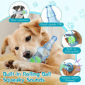 One Set Of Combination Blue Water Bottle Interactive Dog Toy Queaky Dog Toys For Aggressive Chewers For Toys For Boredom Keep Teeth Healthy Durable Material Run Vigorously