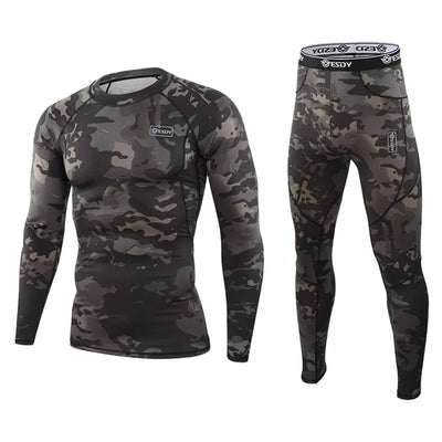 Thermal Underwear Men Winter Fleece Warm Tights | SAMAG