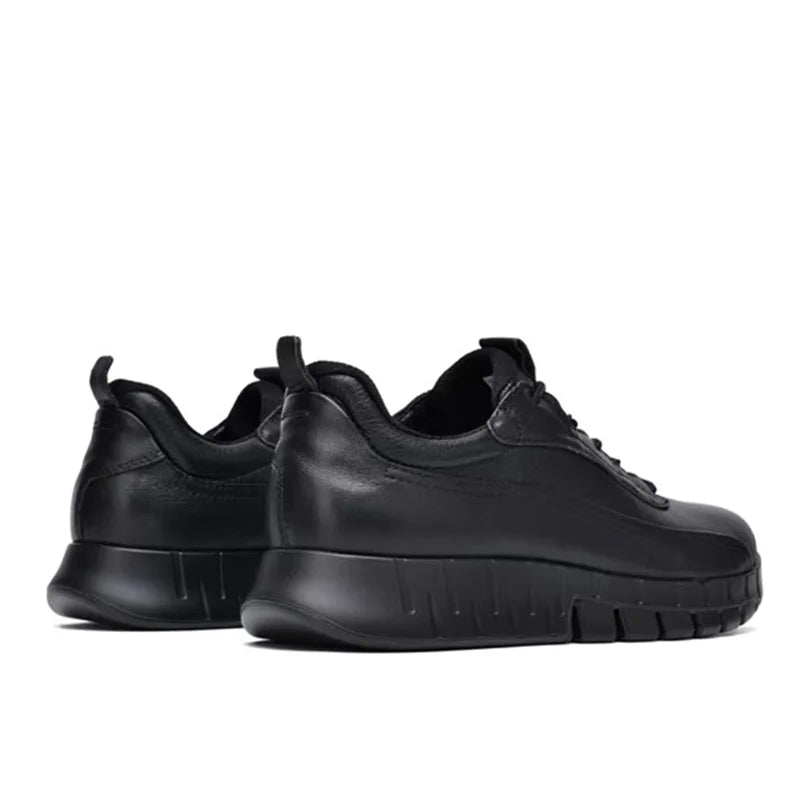 Men's Shoes Autumn New Soft Sole Lightweight Outdoor Casual Sports Shoes Genuine Leather Durable Mountaineering Shoes 운동화