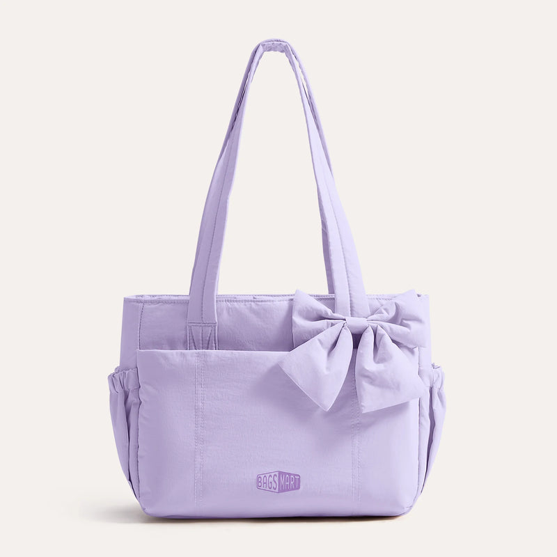 BAGSMART Tote Bag for Women Casual Sling Shoulder Handbag Waterproof hobo bags Fits 13'' Laptop for Travel Workout College