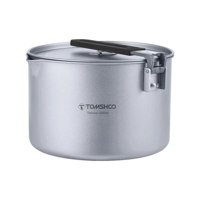 Portable 2L Camping Soup Pot With Lid Collapsible Handle | SAMAG