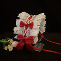 2024 Japanese Lace Bow Ribbon Lolita Headdress Ears on The Head Headband Lolita Maid Anime Cosplay Hair Accessories