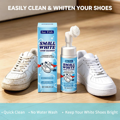 White Shoe Cleaner No-Wash Dry Cleaning Foam | SAMAG