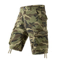 Men's Camo Cargo Shorts Outdoor Multi-Pocket Cotton | SAMAG