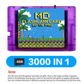 2026 New 3000 in 1 EDMD V3 Pro Card With 8GB TF Card MD Game Card For SEGA Genesis Mega Drive Master System Game Console