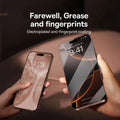 5Pcs High Clear Screen Protector for iPhone 17 16 15 14 Pro Max 16e 15 14 Plus 13 12 11 Pro XR XS Max 9H Hardness Tempered Glass