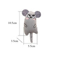 Cartoon cat and dog shaped toys, bite-resistant puppy plush dolls cat self-entertainment teeth grinding and cleaning interactiv