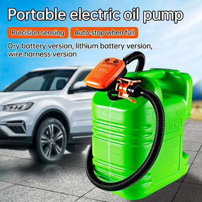 Rechargeable electric car fuel pump with lithium battery | SAMAG