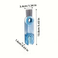 1PC cleaning brush three in one cup brush water cup cleaning artifact thermos bottle gap U-shaped cup mouth cup lid brush