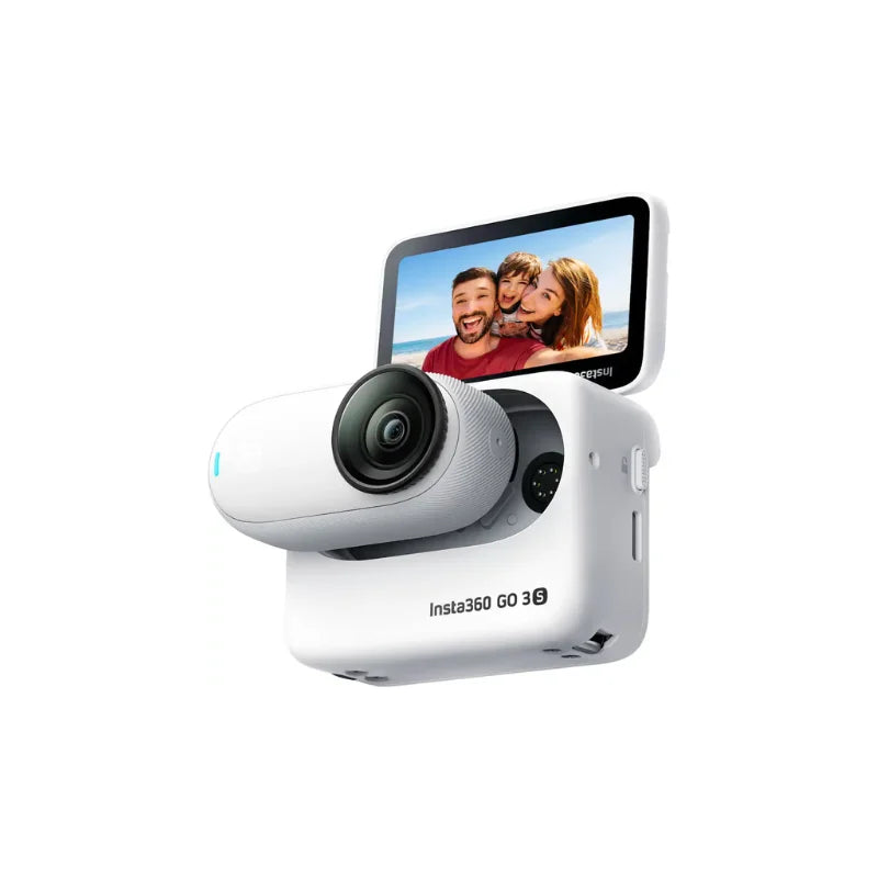 Insta360 GO 3S 4K Mini Action Camera 39g Ultra Light Portable Magnetic Camera FlowState Anti-shake 10m Waterproof Vlog Cam