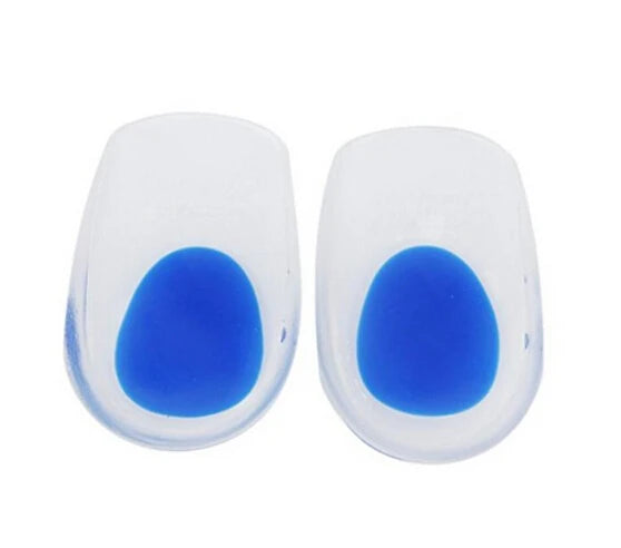 Silicone Gel Heel Cushion Insoles Men Women Support Shoe Pad Relief Foot Pain Soft Inserts Foot Pain Protectors High Heel Insert