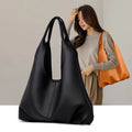 Oversized Soft Leather Hobo Tote Bag, Spacious, Stylish & Versatile Handbag Armpit Shoulder Bags for Everyday Use, Work & Travel