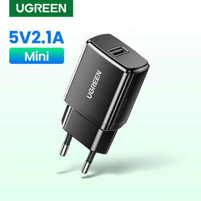5V 2.1A USB Charger for iPhone 16 15 14 iPad Fast Wall EU | SAMAG