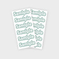 2 Sheets 12pcs Custom Name Stickers for Kids and Adults, Personalized Labels, Ideal for School, Bottles, and Gifts,Easy to Apply