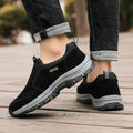 Sports Shoes for Men Fashionable and Sporty The Best Lightweight Walking Shoes Black Comfortable Flat Shoes for Lazy People 46