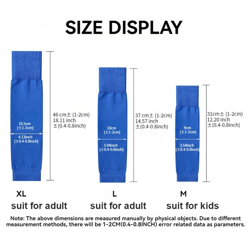 Loogdeel Professional High-quality Soccer Socks Breathable Calf Compression Sleeve For Men Children Running Football Basketball