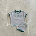 TZ2618 Korean Style Summer Kids' Clothing Set Unisex Baby | SAMAG