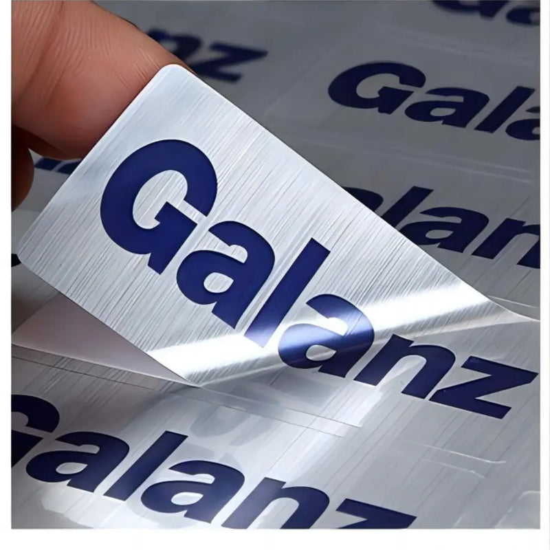 Customized Logo Label Stickers Can Be Made of Different Material Sizes