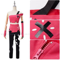 SAIKOU/ Anime Hazzbin Cherri Bombb Hotel Cosplay Costume Pink Outfit Wig Women Halloween Carnival Christmas Cosplay Sexy Costume