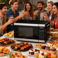 Factory Direct 110-240V Dual-Use 20L Electric Stainless Steel 1350W Class Energy Efficient Microwave Oven Quartz Household