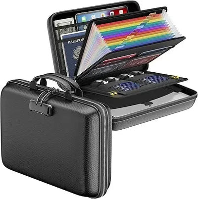 Fireproof Waterproof Document Bag Portable Hard Case for Certificates Passports Gun Safe | SAMAG
