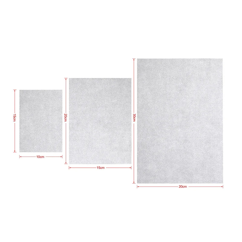 50pcs/Bag Rosin Press Paper 15/20/30cm Size Wax Concentrates Oil Banking Filter Paper Extracting Machine Smoke Accesoires Tool