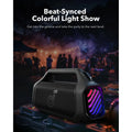 Boom 2 Plus Outdoor Speaker, 140W, 2+2 Channel, BassUp 2.0, 20H, Fast Charge, IPX7 Waterproof, RGB Lights, USB-C, Power Bank