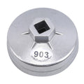 Wrench Auto Tool 1/2 Square Drive 65mm 67mm 74mm 79mm End Cap Oil Filter Wrench Auto Hand Tools Remover Tool For