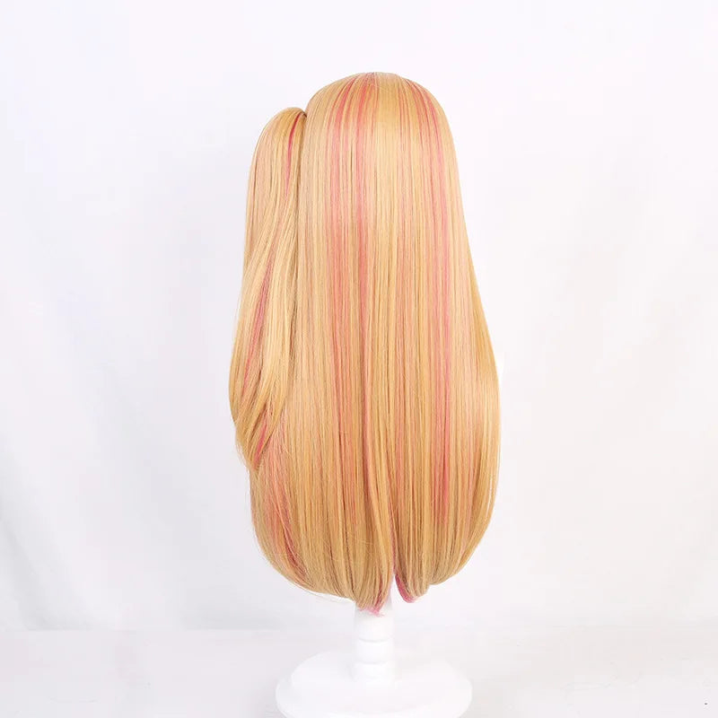 Anime Oshi No Ko Cosplay Wig Hoshino Ruby Cosplay Wig with Rose net Heat Resistant Synthetic Wigs Daily Cosplay Party wig