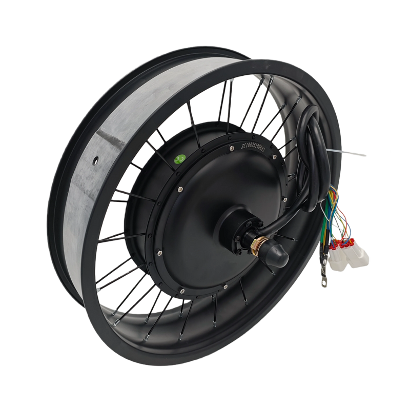 48V 52V 45A 1500W 20/24/26x3.0"inch  20/24/26x4.0"inch Fat Wheel Ebike Conversion Kits with 7-speed Freewheel