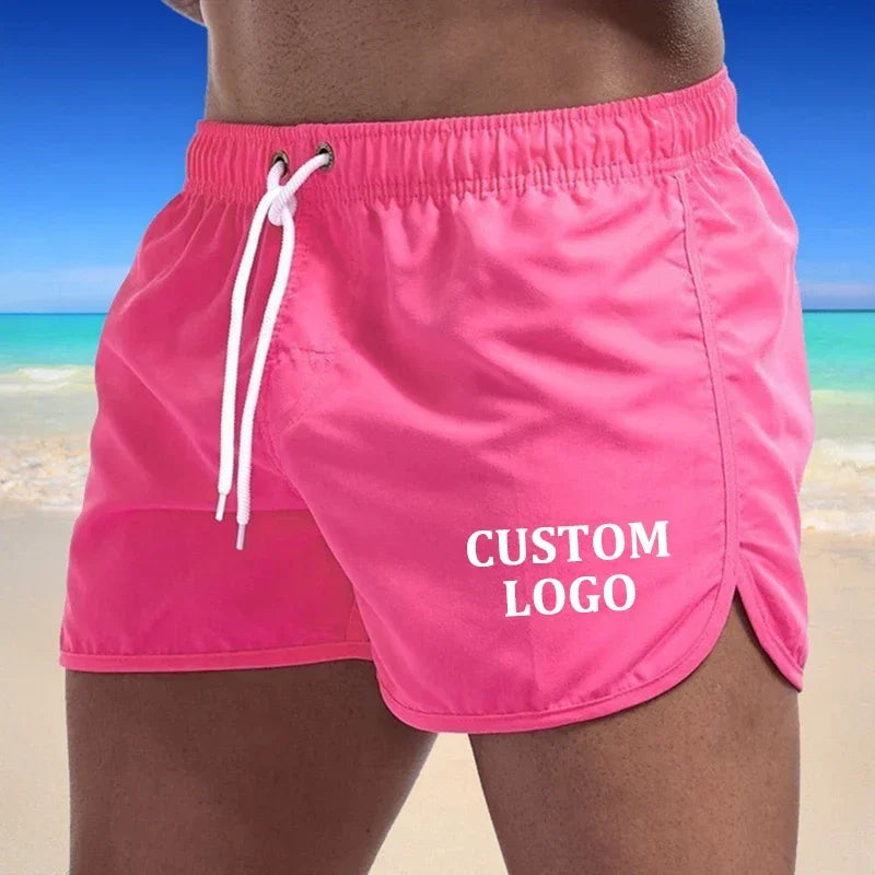 Customized Logo Men's Beach Swimsuit, Boxer, Shorts | SAMAG