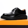 Luxury Mens Dress Shoes Genuine Leather Brogue British Business Suit Thick Sole Formal Casual Breathable Wedding Shoes Male
