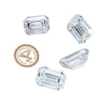 Emerald Shape Lab Grown Diamonds With IGI Certificates 1ct 1.5ct 2ct 2.5ct 3ct 5ct CVD HPHT Lab Created Diamond Wholesales