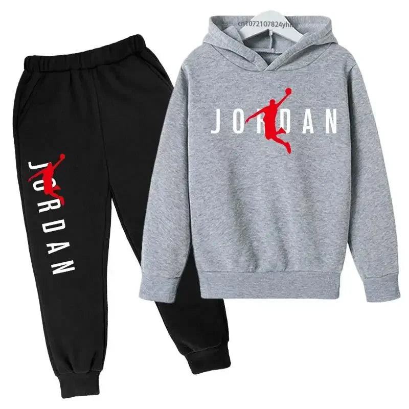 Kid Casual Pullover basketball Two Piece Suit Children | SAMAG