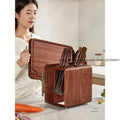Solid Wood Knife Rack Multi - functional Kitchen Antibacterial Mildew - proof Household Storage - View 5 | SAMAG