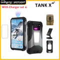 Unihertz TANK X 8849 5G Smartphone 32+512GB Built-in 1080P 220 lumen Projector 50MP+64MP Camara Android 15 17600mah Battery NFC