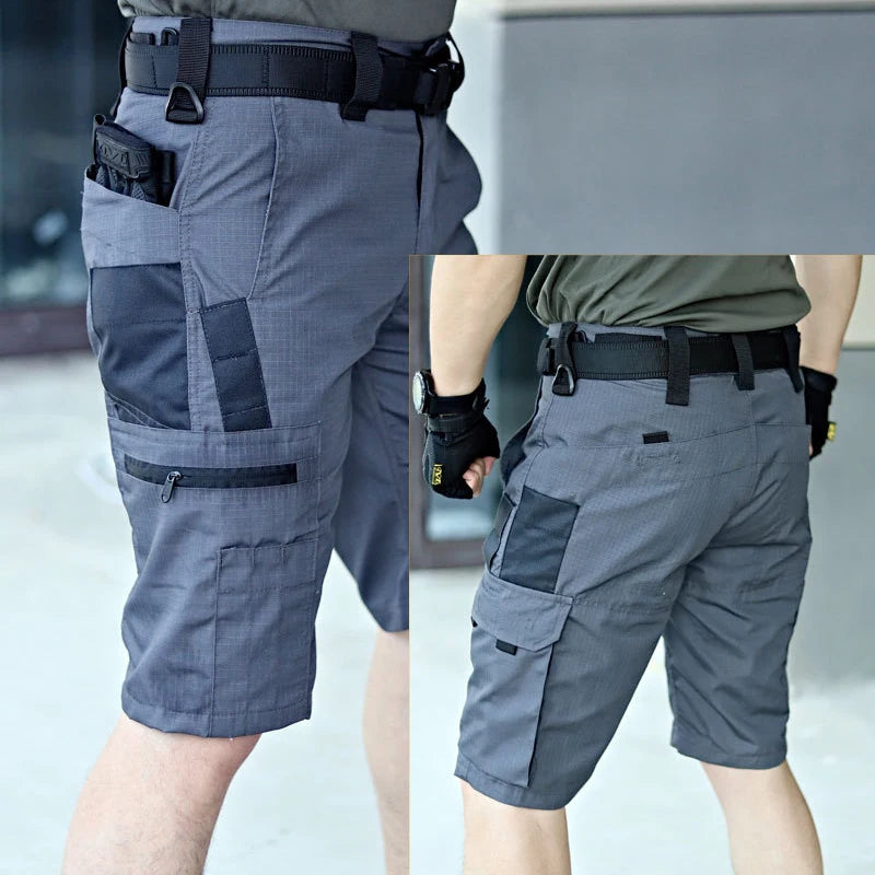 Summer Men's Tactical Casual Shorts Waterproof Cargo | SAMAG