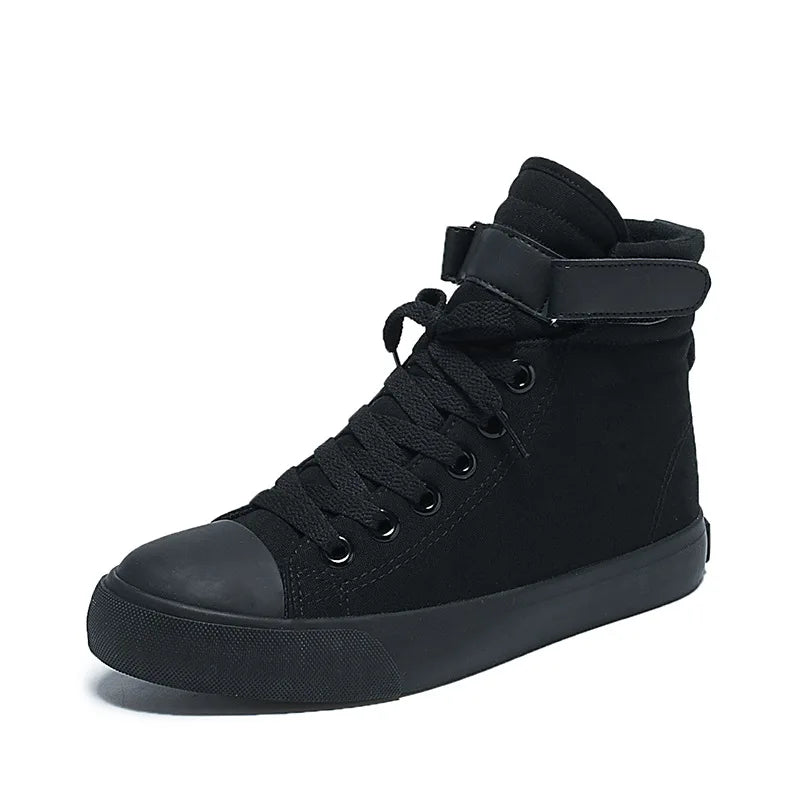 New Canvas Shoes Men's Women's Vulcanized High-top Flat Casual Shoes Student Couple's Board Shoes Sneakers Zapatos Casuales