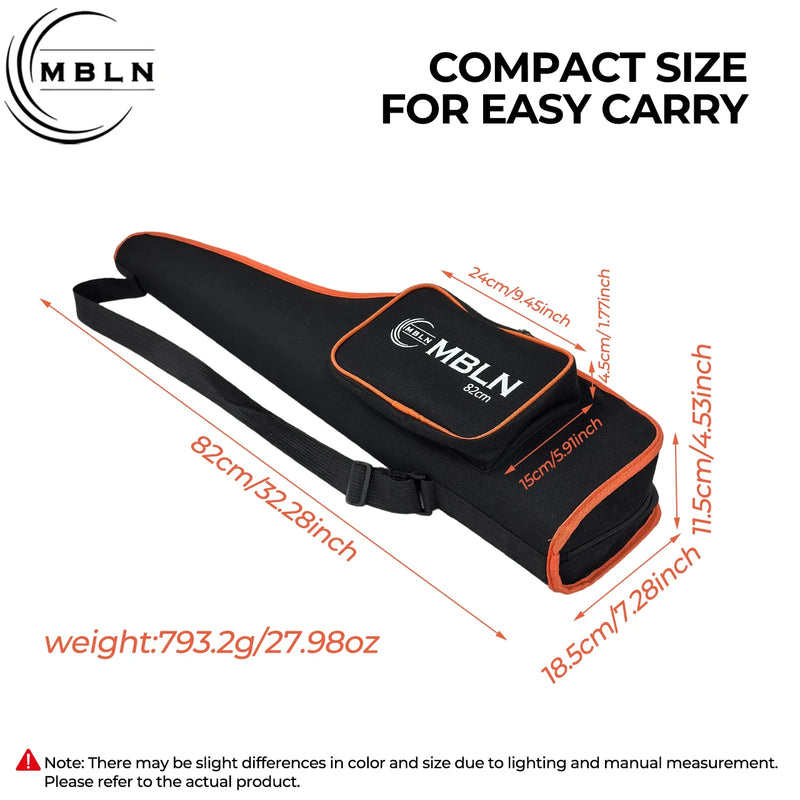 82cm Telescopic Fishing Rod Bag, Single Layer Ice Case | SAMAG