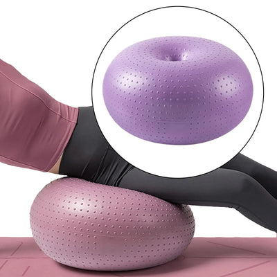 1x Yoga Ball Stability Exercise Thickening Inflatable Aid | SAMAG