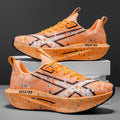 Men's Breathable Road Running Shoes - Shock-Absorbing and Wear-Resistant Soles, Eva Cushioning Pads, Lightweight Low-Top Sneakers with Striped Design, Suitable for Gym, Jogging and Everyday Wear, Stylish Sporty Style, with Ev